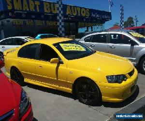 2004 Ford Falcon BA MkII XR6T Yellow Automatic 4sp A Sedan