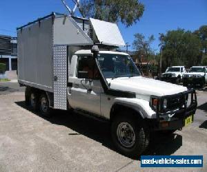 2002 Toyota Landcruiser FZJ79R (4x4) White Manual 5sp M Cab Chassis