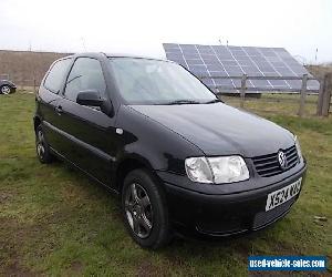 2001 VOLKSWAGEN POLO E 1.4 PETROL AUTOMATIC BLACK 3 DOOR HATCHBACK 