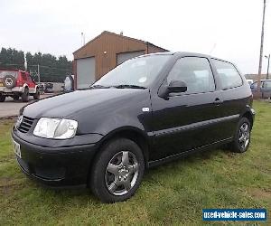 2001 VOLKSWAGEN POLO E 1.4 PETROL AUTOMATIC BLACK 3 DOOR HATCHBACK 