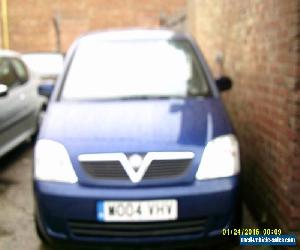 2004 VAUXHALL MERIVA ENJOY 8V BLUE