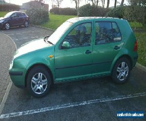 2001 VOLKSWAGEN GOLF TDI SE GREEN