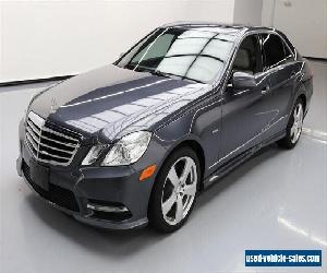 2012 Mercedes-Benz E-Class Base Sedan 4-Door