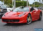 2014 Ferrari 458 Base Convertible 2-Door for Sale