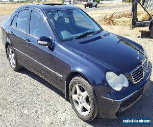 2003 MERCEDES BENZ C200 KOMPRESSOR AUTO SC DAMAGED HAIL REPAIRABLE NO RESERVE 