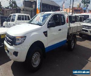 2012 Ford Ranger PX XL Super Cab 4x2 White Automatic 6sp A