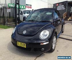 2007 Volkswagen Beetle 9C MY06 Upgrade Cabriolet Black Automatic 8sp A for Sale