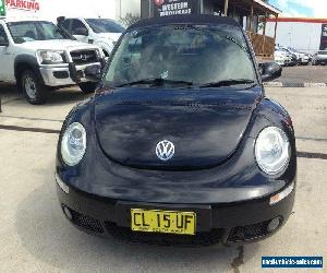 2007 Volkswagen Beetle 9C MY06 Upgrade Cabriolet Black Automatic 8sp A