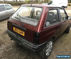 1991 VAUXHALL NOVA LUXE 2.0 16V RED TOP GTE C20XE SPARES OR REPAIR 