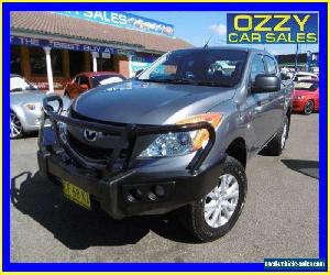 2012 Mazda BT-50 XT (4x4) Grey Manual 6sp M Dual Cab Utility