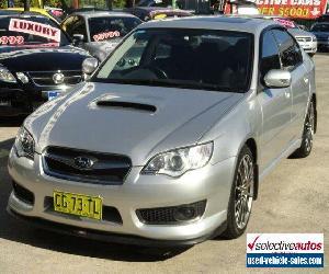 2007 Subaru Liberty MY07 GT-B Tuned by STI Silver Manual 6sp M Sedan