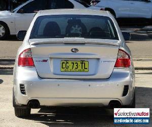 2007 Subaru Liberty MY07 GT-B Tuned by STI Silver Manual 6sp M Sedan