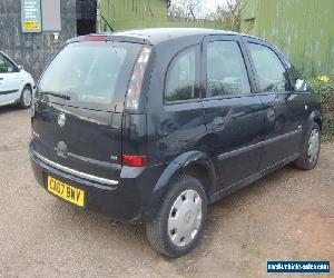 2007 VAUXHALL MERIVA LIFE BLACK SPARES OR REPAIR