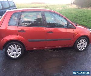 Ford Fiesta Style 5 door 06 plate in red