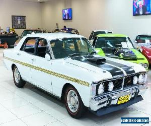 1972 Ford Falcon XY GT White Automatic 3sp A Sedan