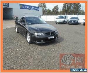 2001 Holden Commodore Vuii SS Black Manual 6sp M Utility