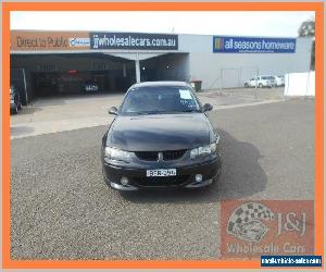 2001 Holden Commodore Vuii SS Black Manual 6sp M Utility