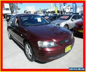 2003 Ford Falcon BA XT Maroon Automatic 4sp A Sedan