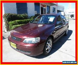 2003 Ford Falcon BA XT Maroon Automatic 4sp A Sedan