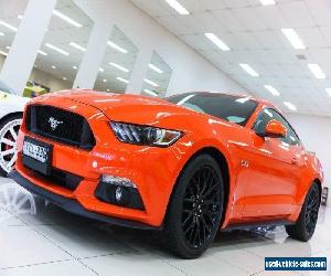 2016 Ford Mustang FM Fastback GT 5.0 V8 Competition Orange Automatic 6sp A