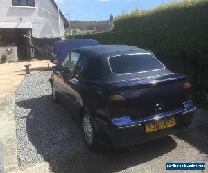 1999 VOLKSWAGEN GOLF CABRIOLET AV-GE BLUE Spares or repairs 