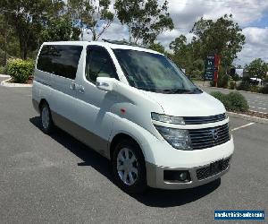 2004 Nissan Elgrand E51 XL White Automatic 5sp A Wagon