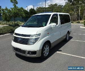 2004 Nissan Elgrand E51 XL White Automatic 5sp A Wagon