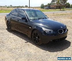 2004 BMW 530i E60 3.0L AUTO 195KM PRESTIGE Light Damaged Repairable NO RESERVE for Sale