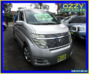 2003 Nissan Elgrand E51 Silver Automatic 5sp A Wagon