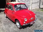 Fiat 500 1960 Model Nuovo not Alfa, BMW, Peugeot, Mercedes,Nissan,Holden or Ford for Sale