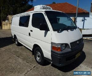 2004 Toyota Hiace Diesel Refrigerated LWB Manual 5sp M