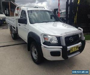 2008 Mazda BT-50 08 Upgrade B3000 DX (4x4) White Manual 5sp M Cab Chassis