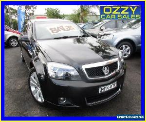 2008 Holden Caprice WM MY08 Black Automatic 6sp A Sedan