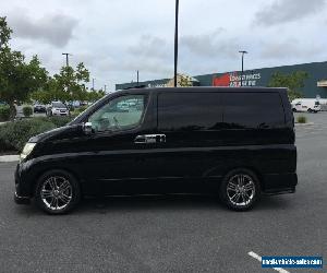 2005 Nissan Elgrand E51 Series 2 Rider Harlequin Black Automatic 5sp A Wagon