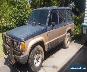 Jackaroo 1986 LS 4X4 straight 6cyl 5 speed turbo