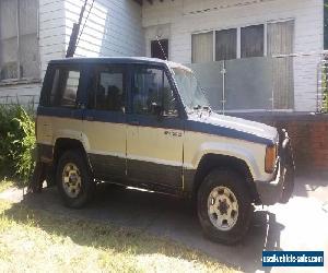 Jackaroo 1986 LS 4X4 straight 6cyl 5 speed turbo