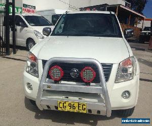 2007 Holden Rodeo RA MY08 LT White Manual 5sp M Crew Cab P/Up