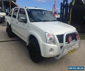 2007 Holden Rodeo RA MY08 LT White Manual 5sp M Crew Cab P/Up