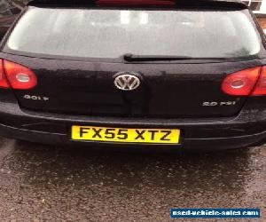 VOLKSWAGEN Golf FSI 2.0 2005 BLACK in Good Condition