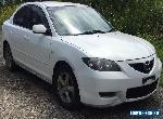 2006 MAZDA 3 MAXX BK SEDAN 2.0L 168K Repairable Light Damaged Drives NO RESERVE for Sale