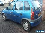 2000 VAUXHALL CORSA CLUB 16V BLUE for Sale