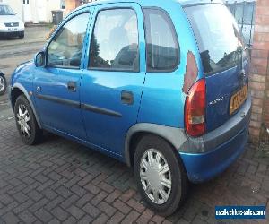 2000 VAUXHALL CORSA CLUB 16V BLUE