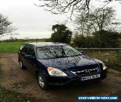 2002 HONDA CR-V I-VTEC SE SPORT BLUE for Sale