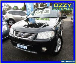 2005 Ford Territory SX Ghia (RWD) Black Automatic 4sp A Wagon