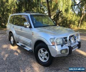 2002 Mitsubishi Pajero NM Exceed LWB (4x4) Silver Automatic 5sp A Wagon