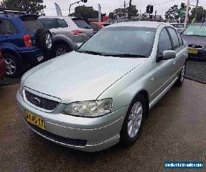 2002 Ford Falcon BA Futura Green Automatic 4sp A Sedan