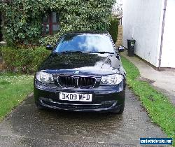 2009 BMW 1 Series 2.0 116d Sport 5dr Black, Diesel, 102k, Manual for Sale