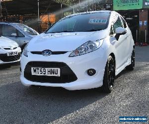 2010 FORD FIESTA ZETEC S 1.6 FROST WHITE FSH 