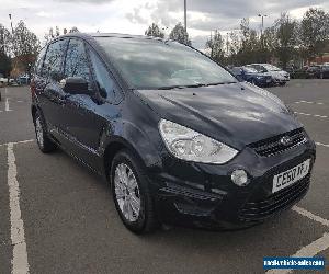 2010 '60 PLATE' FORD S-MAX ZETEC 2.0 TDCI 7 SEATER BLACK LOW MILEAGE