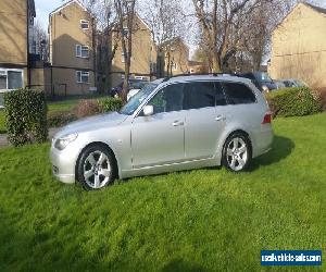 2008 BMW 530D A/C TOURING AUTO SILVER ESTATE